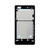 Lcd Frame Middle Chassis For Sony Xperia Vl Black By - Maxbhi Com