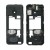 Lcd Frame Middle Chassis For Nokia 208 White By - Maxbhi Com
