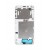 Lcd Frame Middle Chassis For Htc Desire 510 White By - Maxbhi Com