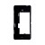 Lcd Frame Middle Chassis For Nokia Lumia 635 Rm975 Yellow By - Maxbhi Com