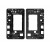 Lcd Frame Middle Chassis For Samsung Smt330 Black By - Maxbhi Com