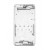 Lcd Frame Middle Chassis For Htc Desire 826 Dual Sim Grey By - Maxbhi Com