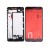 Lcd Frame Middle Chassis For Microsoft Lumia 430 Dual Sim Orange By - Maxbhi Com