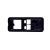 Lcd Frame Middle Chassis For Microsoft Nokia 222 Black By - Maxbhi Com