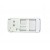 Lcd Frame Middle Chassis For Samsung Metro 360 White By - Maxbhi Com