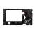 Lcd Frame Middle Chassis For Lg Optimus L5 Dual E612 Black By - Maxbhi Com
