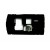 Lcd Frame Middle Chassis For Nokia Asha 205 Black By - Maxbhi Com