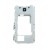 Lcd Frame Middle Chassis For Samsung C3592 With Dual Sim White By - Maxbhi Com