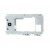 Lcd Frame Middle Chassis For Samsung C3592 With Dual Sim White By - Maxbhi Com