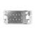Lcd Frame Middle Chassis For Meizu Pro 6 Plus Gold By - Maxbhi Com