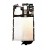 Lcd Frame Middle Chassis For Alcatel A5 Led Silver By - Maxbhi Com