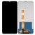 LCD with Touch Screen for Realme C15 Silver