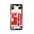 Lcd Frame Middle Chassis For Huawei P40 Lite 5g Silver By - Maxbhi Com