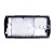 Lcd Frame Middle Chassis For Blackview Bv9000 Pro Silver By - Maxbhi Com