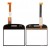 Touch Screen Digitizer For Blackberry Bold Touch 9900 Black By - Maxbhi Com