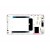 Lcd Frame Middle Chassis For Lenovo Tab 3 730x White By - Maxbhi Com
