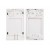 Lcd Frame Middle Chassis For Lenovo Tab 2 A8 Wifi 16gb White By - Maxbhi Com