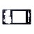 Lcd Frame Middle Chassis For Vernee Mix 2 White By - Maxbhi Com