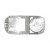 Lcd Frame Middle Chassis For Sony Ericsson S700 Silver By - Maxbhi Com