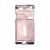 Lcd Frame Middle Chassis For Meizu M1 Note Pink By - Maxbhi Com
