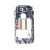 Lcd Frame Middle Chassis For Nokia 6680 White By - Maxbhi Com