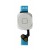 Home Button Complete For Apple Iphone 5 White Silver By - Maxbhi Com