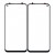 Replacement Front Glass For Realme Narzo 20 Pro Black By - Maxbhi Com