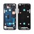 Lcd Frame Middle Chassis For Lg Q7 Plus Black By - Maxbhi Com
