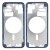 Lcd Frame Middle Chassis For Apple Iphone 12 Blue By - Maxbhi Com