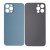 Back Panel Cover For Apple Iphone 12 Pro Blue - Maxbhi Com