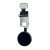 Home Button Complete For Apple Iphone Se 2 Black By - Maxbhi Com