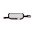 Home Button Outer For Samsung Galaxy Tab Pro 10 1 Lte Silver By - Maxbhi Com
