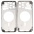 Lcd Frame Middle Chassis For Apple Iphone 12 Pro Max Black By - Maxbhi Com