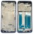 Lcd Frame Middle Chassis For Motorola Moto G Pro White By - Maxbhi Com