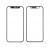 Replacement Front Glass For Apple Iphone 12 Pro Max Silver By - Maxbhi Com