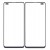 Replacement Front Glass For Infinix Zero 8i Black By - Maxbhi Com