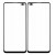 Replacement Front Glass For Infinix Zero 8 Silver By - Maxbhi Com