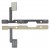 Volume Button Flex Cable For Vivo Y65 By - Maxbhi Com