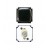 Home Button Outer For Blackberry Torch 9800 Black By - Maxbhi Com