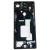Lcd Frame Middle Chassis For Lg Velvet 5g Black By - Maxbhi Com