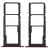 Sim Card Holder Tray For Lg K62 Red - Maxbhi Com