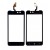 Touch Screen Digitizer For Itel S12 Silver By - Maxbhi Com