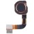 Fingerprint Sensor Flex Cable For Nokia 7 Plus Black By - Maxbhi Com