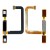 Fingerprint Sensor Flex Cable For Nokia 6 64gb White By - Maxbhi Com