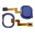 Fingerprint Sensor Flex Cable For Samsung Galaxy A21s Blue By - Maxbhi Com