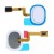 Fingerprint Sensor Flex Cable For Samsung Galaxy A21s White By - Maxbhi Com