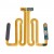 Fingerprint Sensor Flex Cable For Samsung Galaxy A12 Black By - Maxbhi Com
