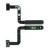 Fingerprint Sensor Flex Cable For Samsung Galaxy F62 White By - Maxbhi Com