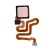 Fingerprint Sensor Flex Cable For Huawei P9 Rose Gold By - Maxbhi Com