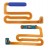 Fingerprint Sensor Flex Cable For Samsung Galaxy M12 Blue By - Maxbhi Com